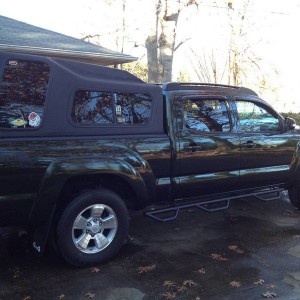 bed access N-fab 6-step nerf bars