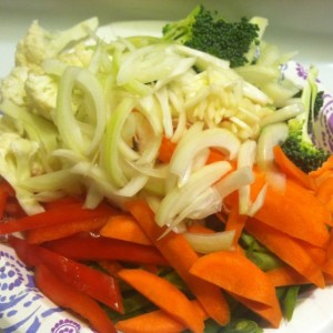 Fridge clean out stir fry!