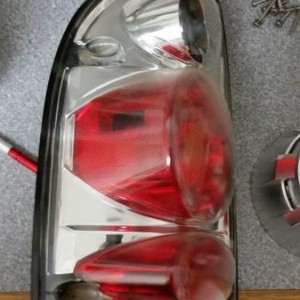 chrome tail lights