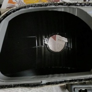 blacked out headlights