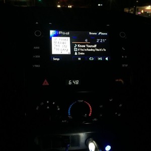 New Drake album. Cruisin through boone on the way home.
