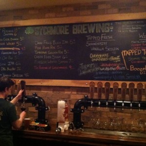 Sycamore Brewing in Charlotte, NC.