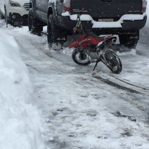 Little fun in the snow