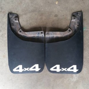 Cut mud flaps