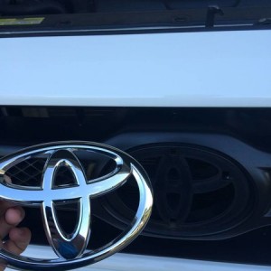 Grille Emblem Removal