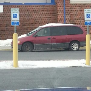 Hasnt snowed since Sat. And has a flat. Lazy people......