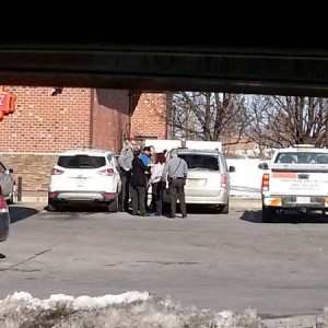 Troopers have 2 ppl in cuffs and shackles.