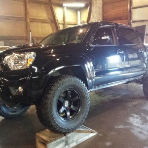 Playing around without the sway bar