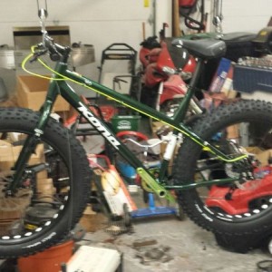 Almost ready to ride.