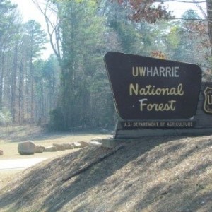 Uwharrie Sign