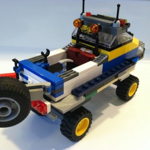 Every LEGO truck should have a swing out tire carrier. :)