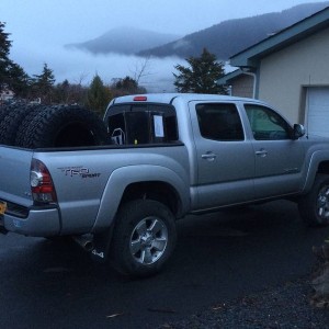 wheels/tires install