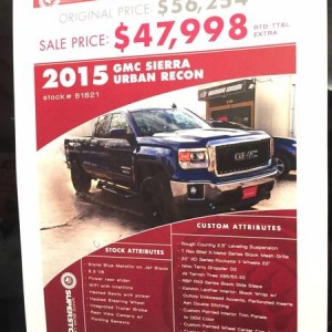 Good price.
