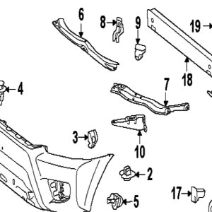 Bumper Cover Clips