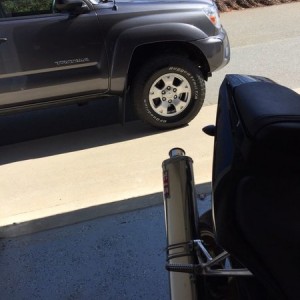 Clean & clean- now enjoying a cold one in the garage