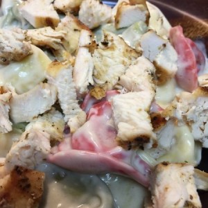 Homemade Grilled Chicken Tortellini Alfredo :hungry:
