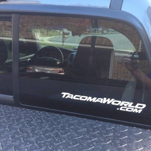 Tacomaworld sticker