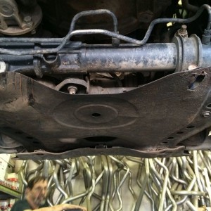 I need some real skid plates. I had no idea mine had a hole in it :rofl: