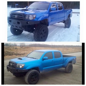 6 inch rough country lift with toytec ultimate coilovers