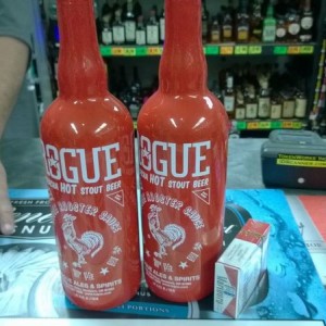 A couple Sriracha Rogue Stouts and some cowboy killers. F it, it's Fri