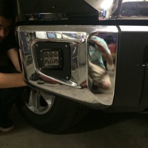 Rigid d2 fog light kit