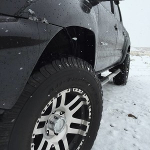 Wheels snow