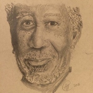 Morgan Freeman Sketch