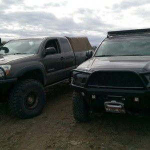 n0rth and I on the trail