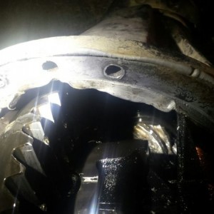 Shitty pic but look at that pinion