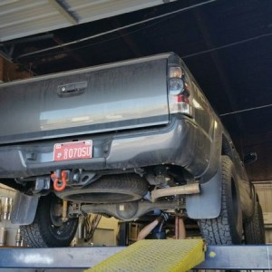 New muffler install
