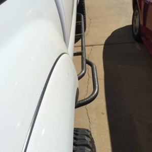 BashFab sliders....extreme kickout and main tube extended 2" extra.