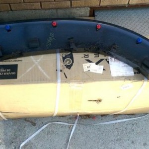 New fender clips after removing for axe/shovel mount