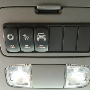 OTRATTW Switches mounted in sunglasses holder
