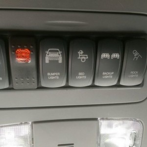 Switch panel - Orange is Viar compresor