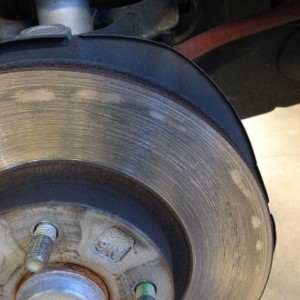 I think I found my brake judder issue :laugh: