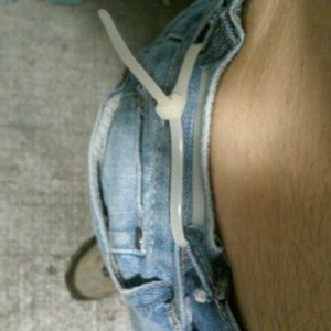 Forgot my belt, had to improvise
