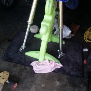 dirt bike front forks