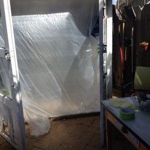 Garden shed or painting shed?