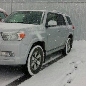 FRITS... 4 runner in the snow...