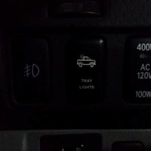 Cab switch panel