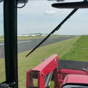 Finally dry enough knock down all the weeds