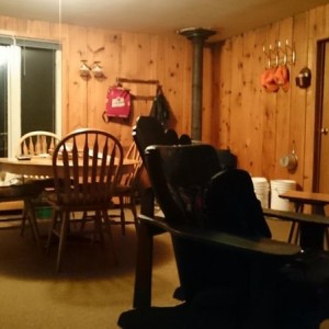 Finally able to get into the cabin