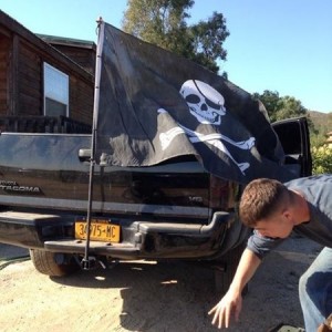Slinging the Jolly Roger