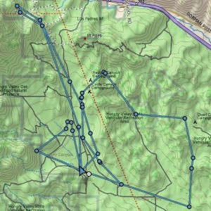 Hungry Valley Map