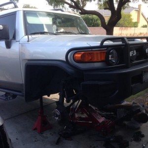 Current project removing 6" lift!