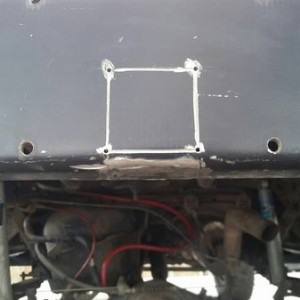 AP Rear bumper custom hitch