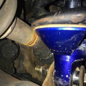 coilovers rubbing cv's