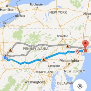 Not looking forward to this drive tomorrow. I really don't like drivin