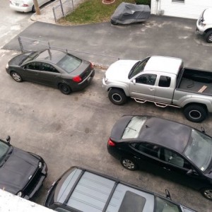 Neighbors were impressed I could get my truck in and out without moving any