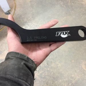 Fox spanner wrench RCD lift